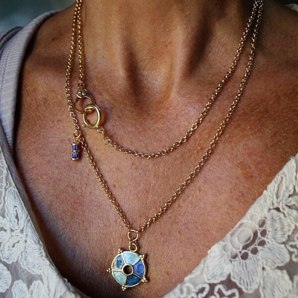 Double Chain Kolye (İkili)