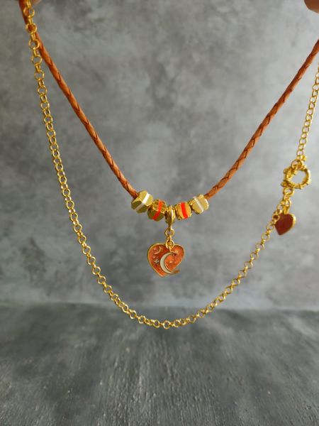 Orange Blossom Kolye (ikili)