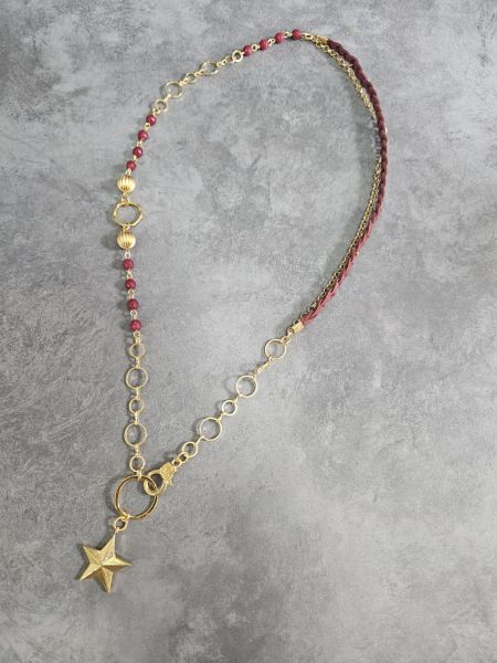 Burgundy Kolye